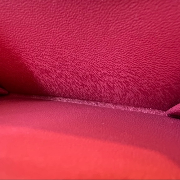 Auth CHANEL Wallet • L Zip Pocket in Quilted Gradient Pink Leather Authentic - Picture 11 of 13